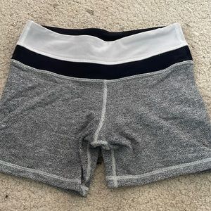 Gray lululemon shorts